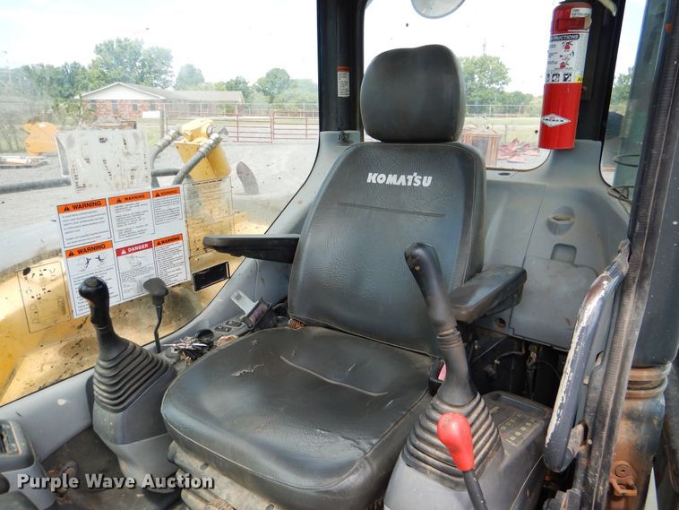 image for item DF2202 2007 Komatsu PC78MR mini excavator