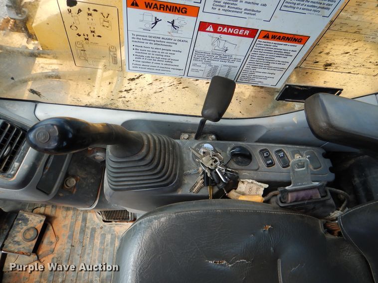 image for item DF2202 2007 Komatsu PC78MR mini excavator