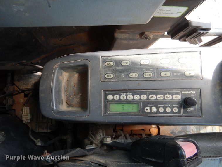 image for item DF2202 2007 Komatsu PC78MR mini excavator