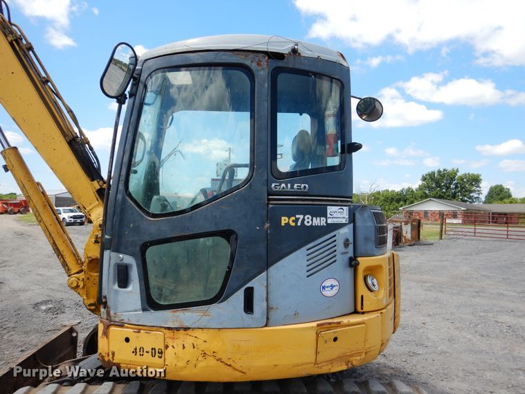 image for item DF2202 2007 Komatsu PC78MR mini excavator