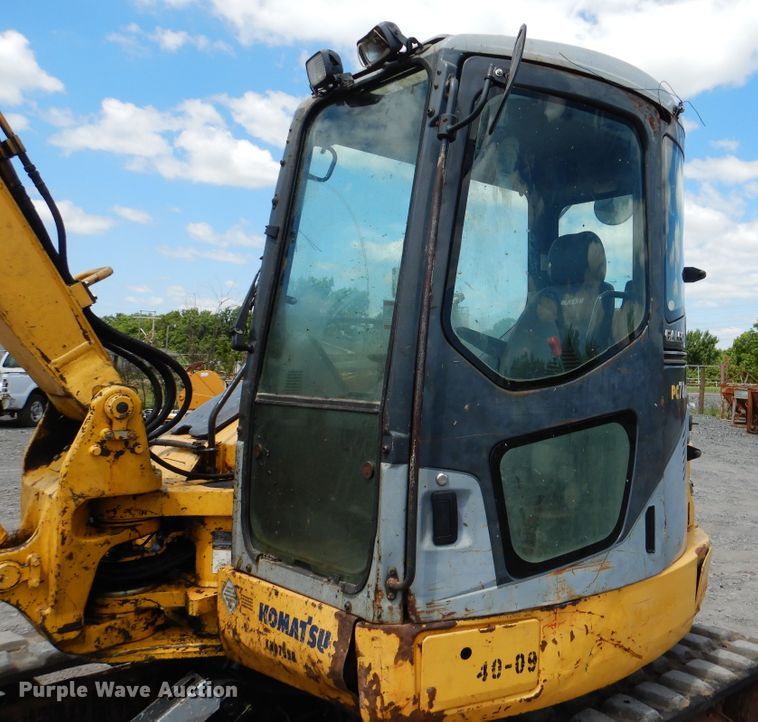 image for item DF2202 2007 Komatsu PC78MR mini excavator