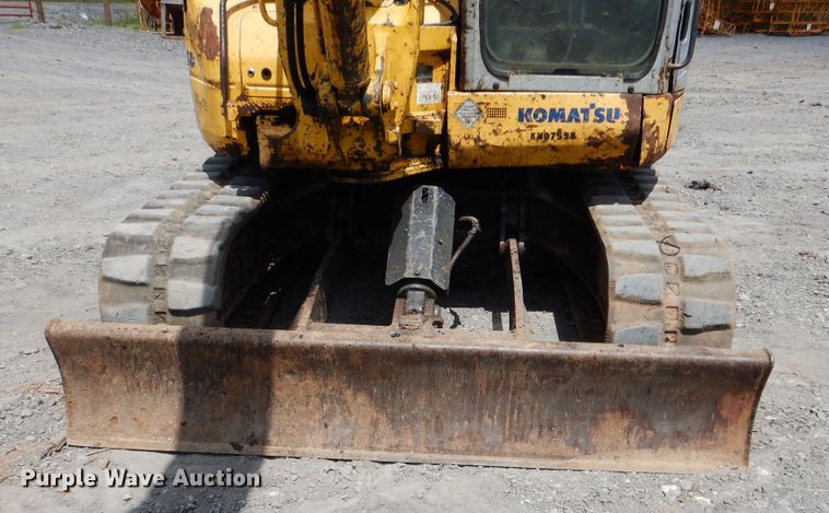 image for item DF2202 2007 Komatsu PC78MR mini excavator