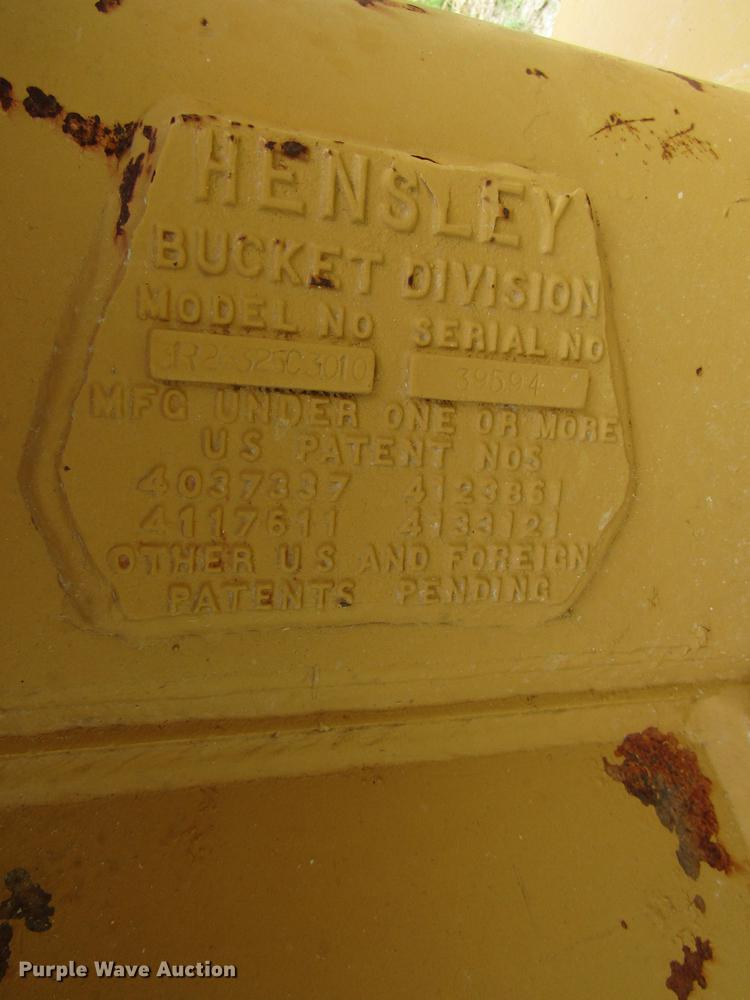 image for item DG1338 Hensley 3R26325C3010 drop bucket