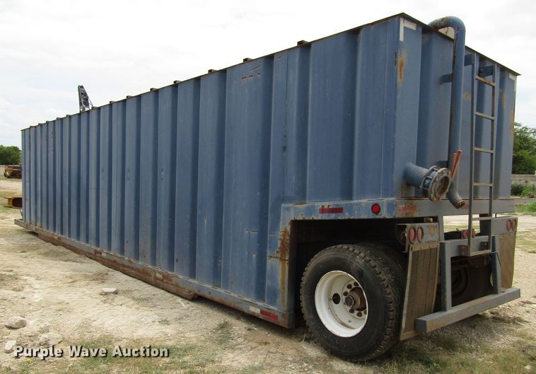 image for item DG1342 2007 Water Boy Products frac tank trailer