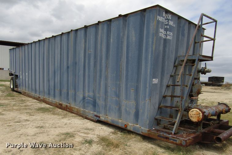 image for item DG1343 2007 Water Boy Products frac tank trailer