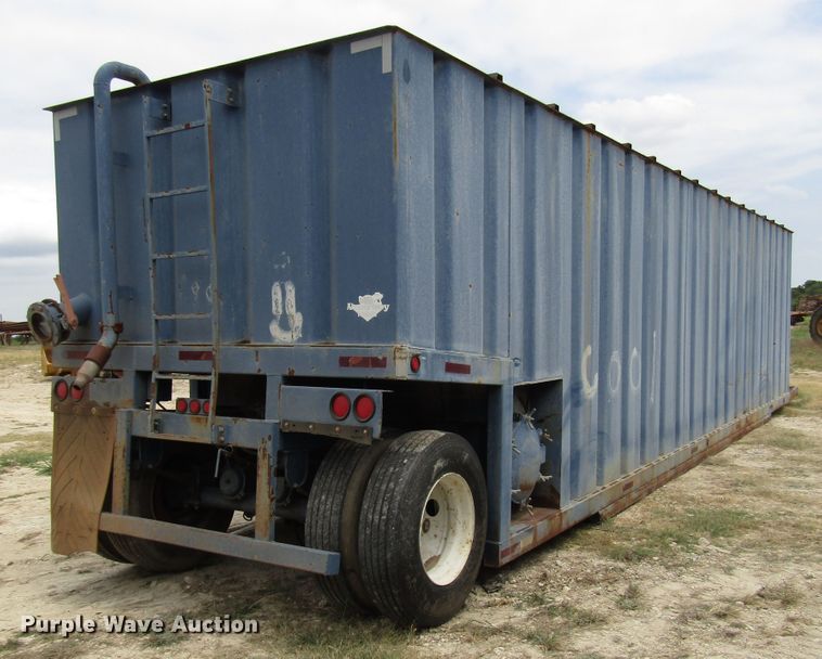 image for item DG1343 2007 Water Boy Products frac tank trailer