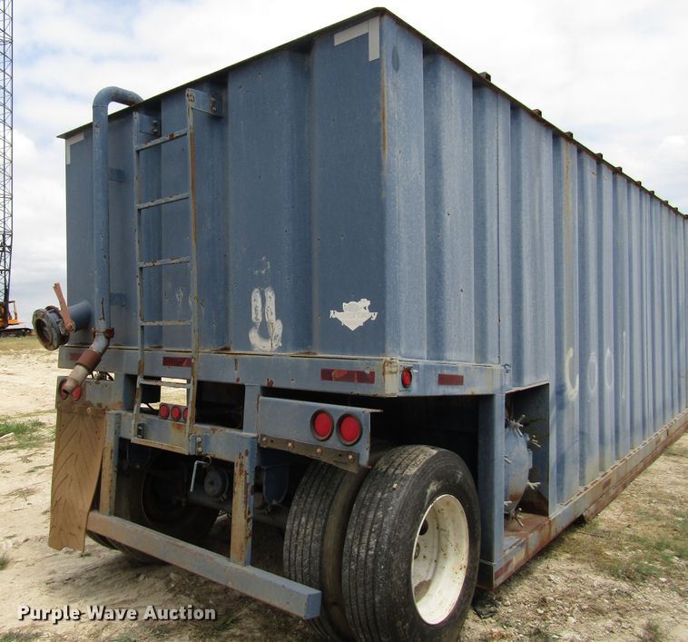 image for item DG1343 2007 Water Boy Products frac tank trailer