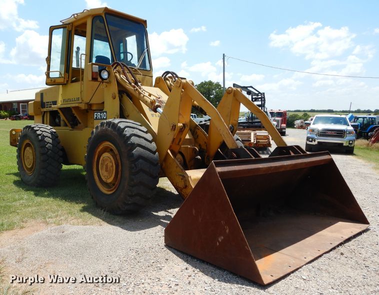 image for item DH3503 1985 Fiat-Allis FR10 wheel loader