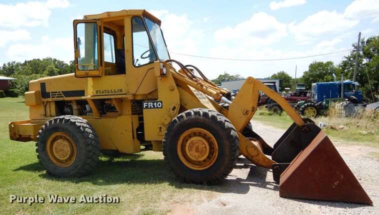 image for item DH3503 1985 Fiat-Allis FR10 wheel loader