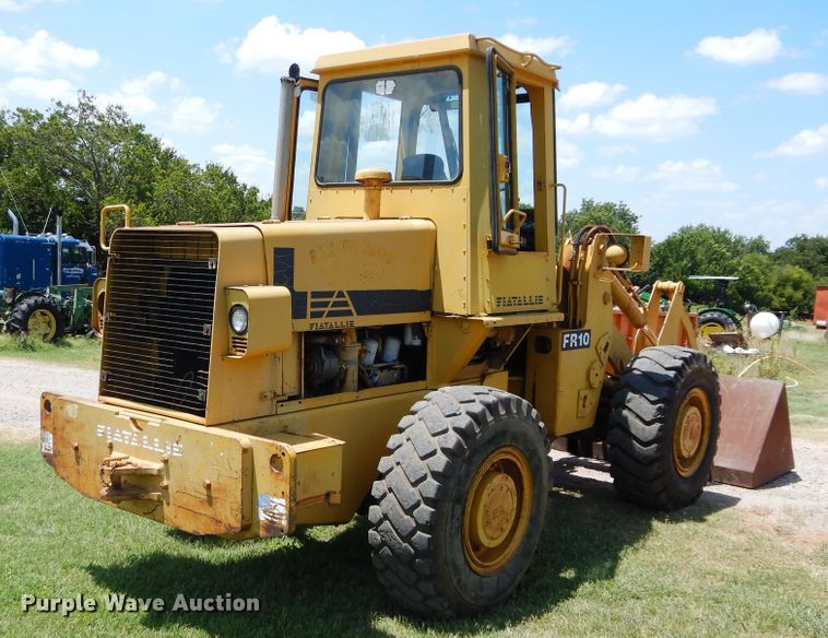 image for item DH3503 1985 Fiat-Allis FR10 wheel loader