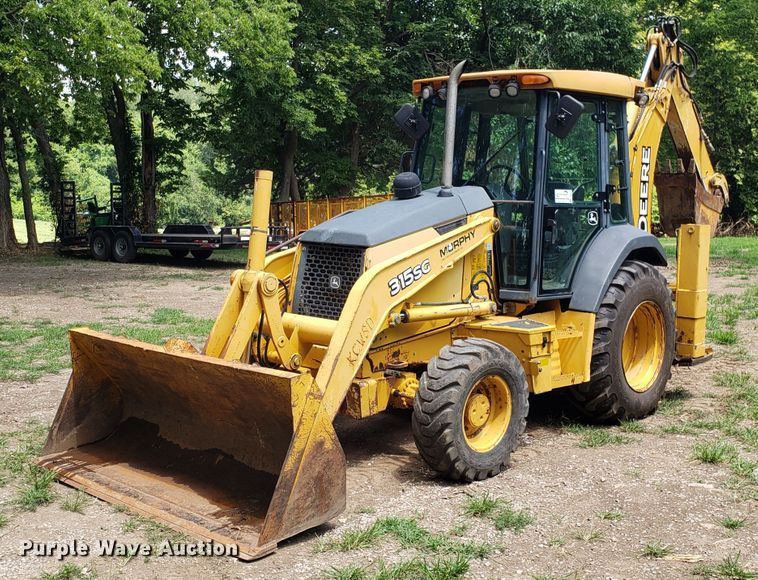 image for item DH4570 2007 John Deere 315SG backhoe