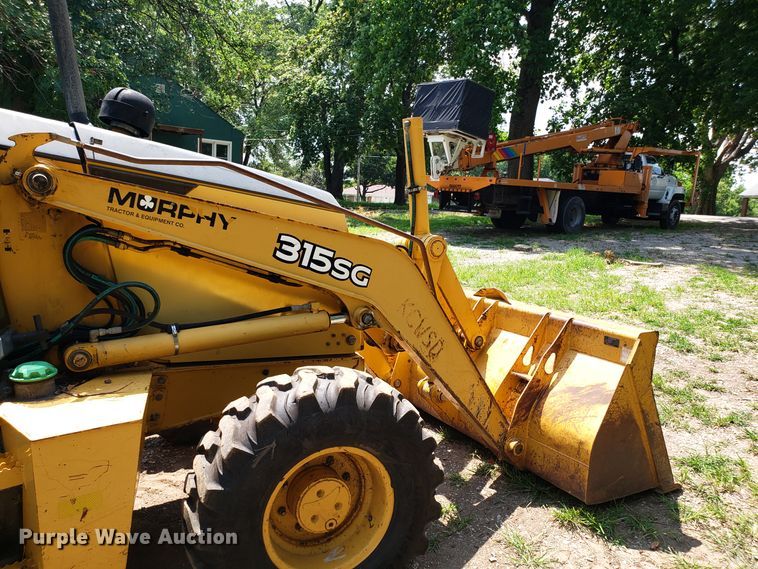 image for item DH4570 2007 John Deere 315SG backhoe