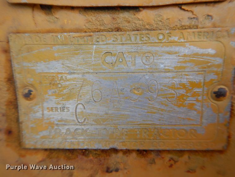 image for item DH6033 1966 Caterpillar D6C dozer