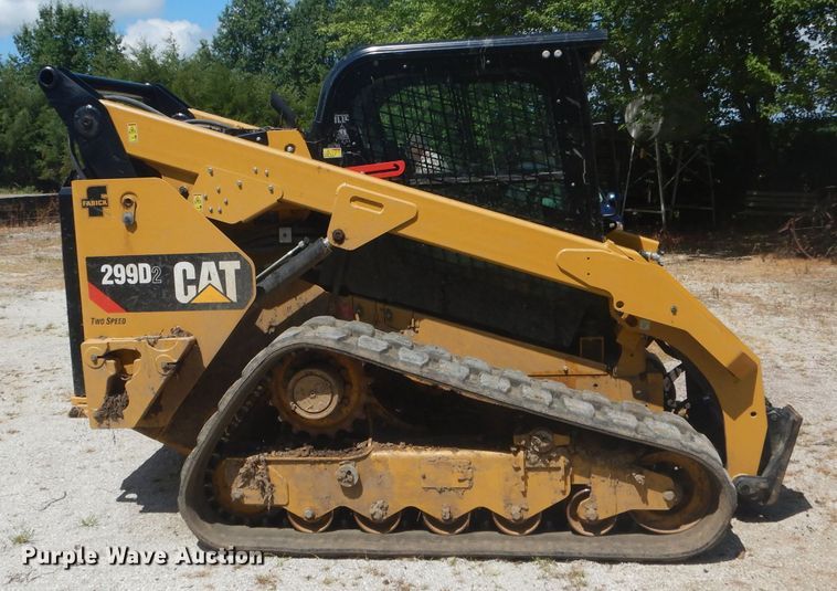 image for item DH6036 2018 Caterpillar 299D2 skid steer