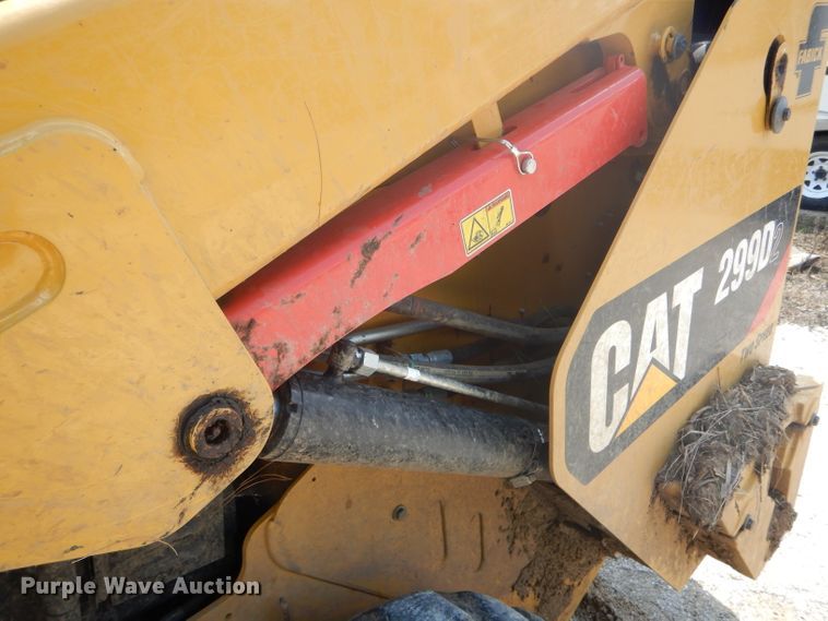 image for item DH6036 2018 Caterpillar 299D2 skid steer