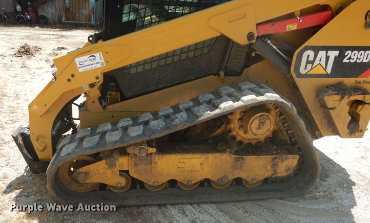 image for item DH6036 2018 Caterpillar 299D2 skid steer