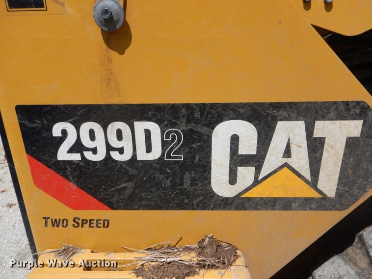 image for item DH6036 2018 Caterpillar 299D2 skid steer