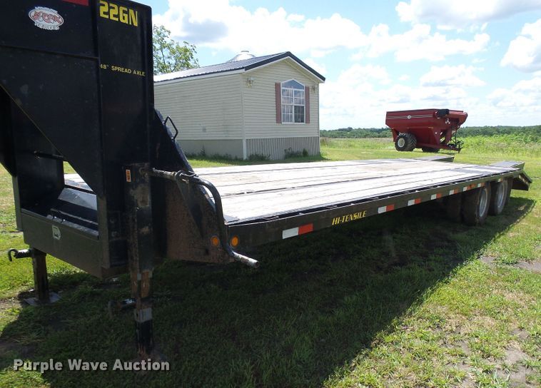 image for item DI0565 2014 Big Tex 22GN equipment trailer