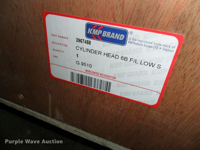 image for item DI9037 KMP Cummins cylinder head