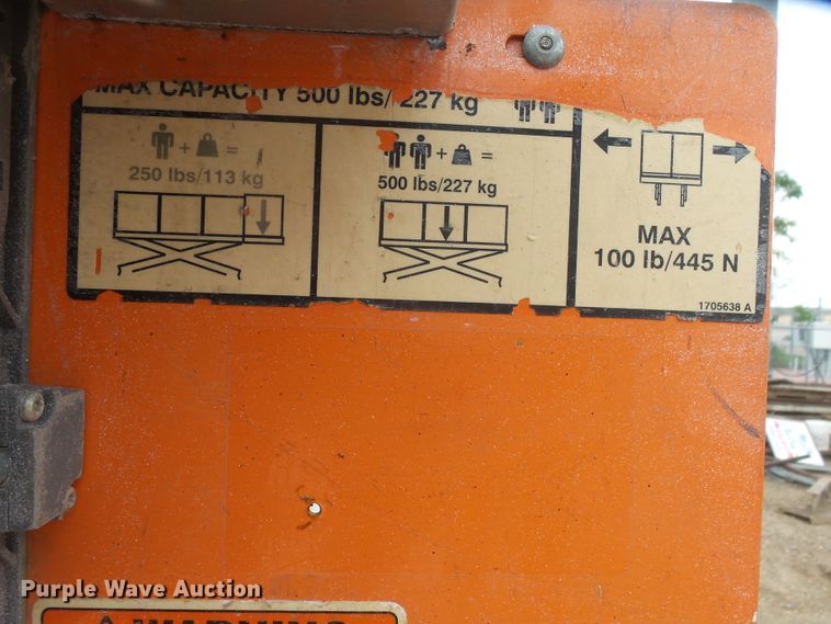 image for item DX9196 2005 JLG 1930ES scissor lift