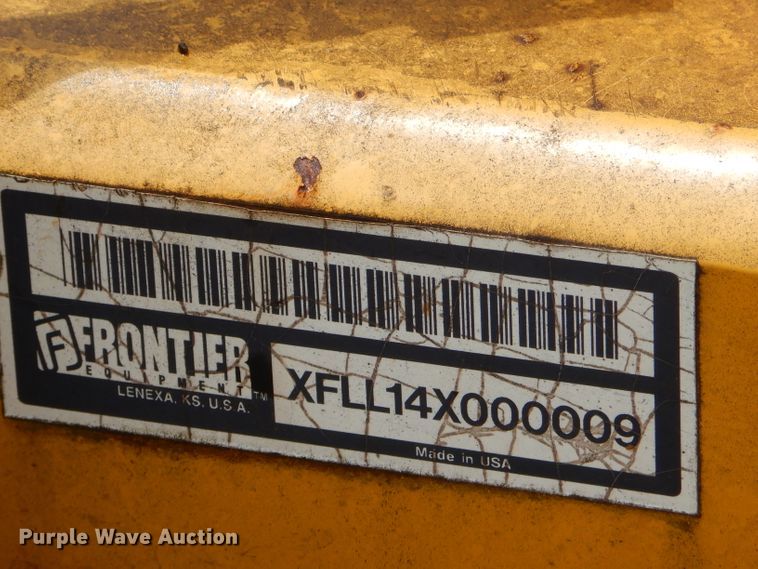 image for item ED9473 Frontier LL1410 land leveler box blade