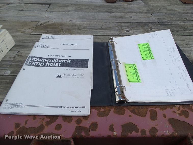 image for item EM9778 1989 Ford L8000 rollback truck