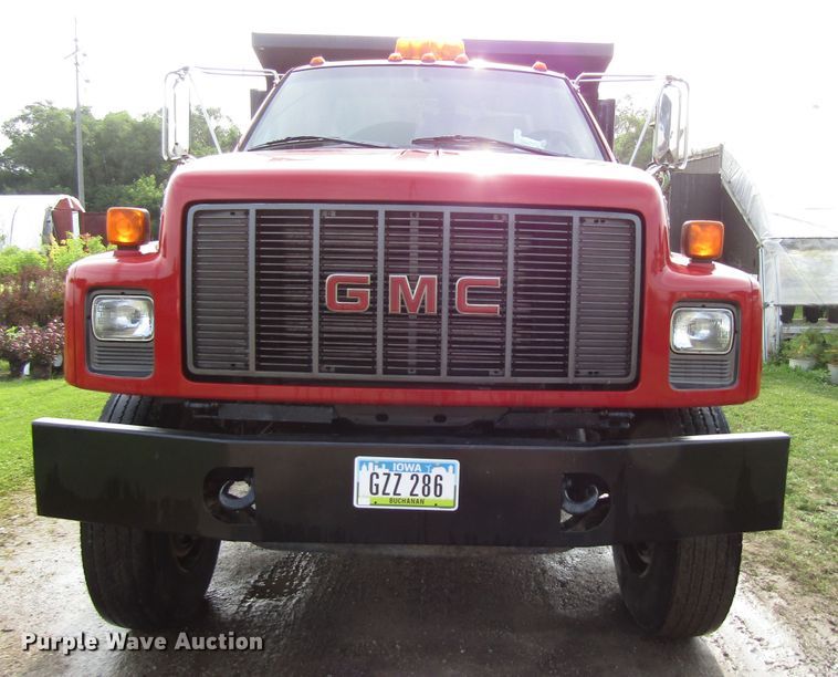 image for item EU9748 1998 GMC C8500 dump truck