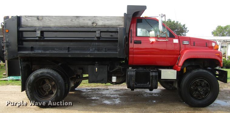 image for item EU9748 1998 GMC C8500 dump truck
