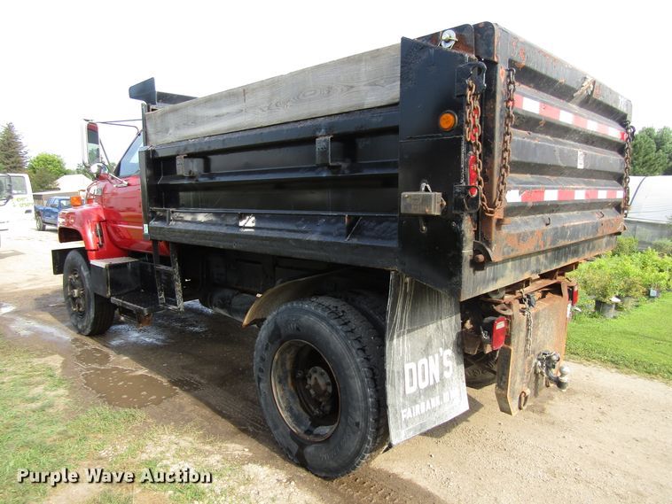 image for item EU9748 1998 GMC C8500 dump truck