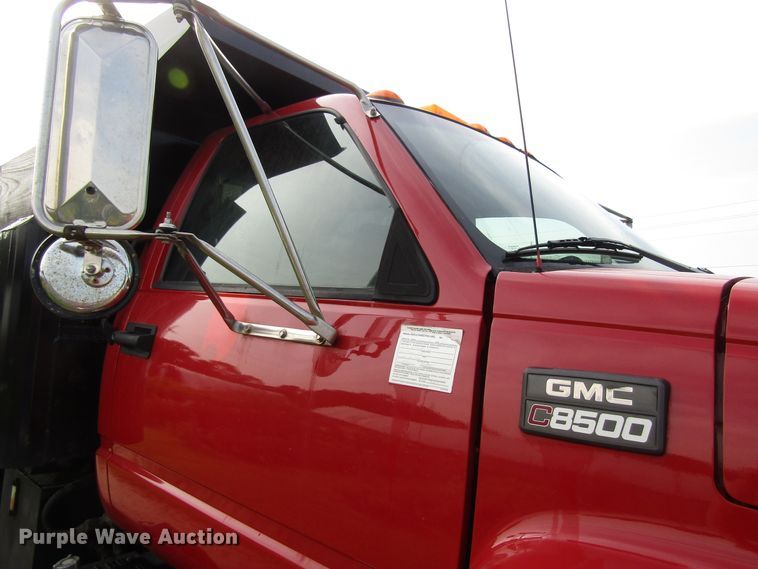 image for item EU9748 1998 GMC C8500 dump truck