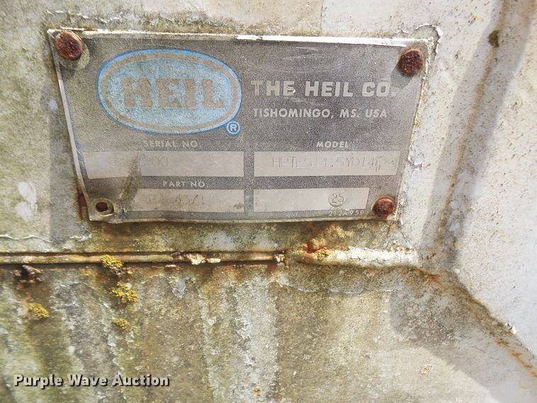 image for item FJ9171 Heil HPTES1415YD14 dump bed