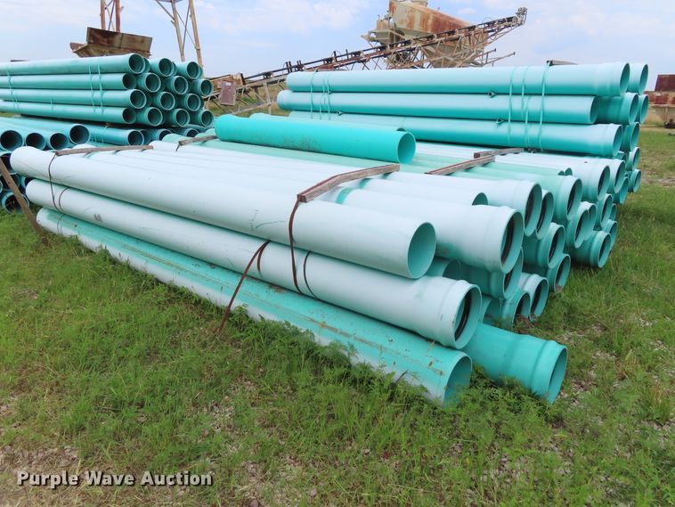 (68) SDR26 sewer pipe joints in Olathe, KS Item FJ9182 sold Purple