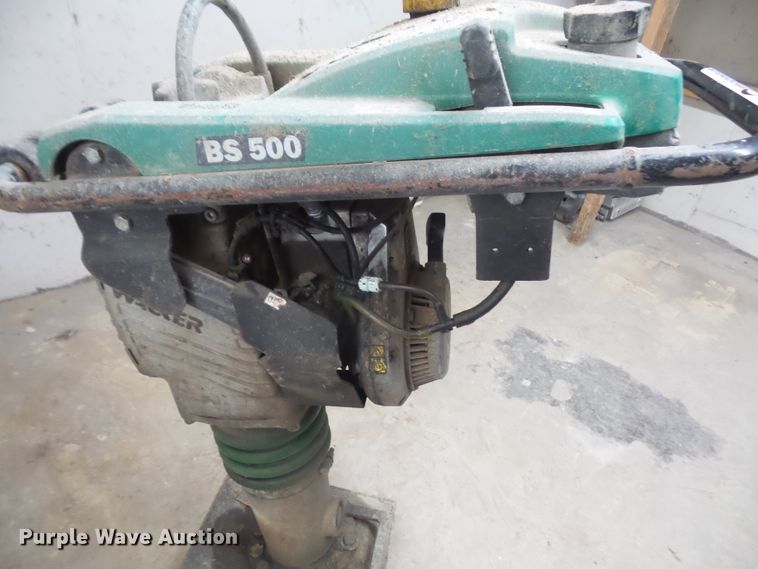 image for item FJ9189 Wacker BS500 vibratory plate compactor