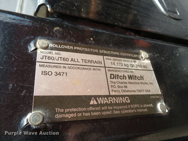 image for item FL9251 2014 Ditch Witch JT60 All Terrain directional boring machine