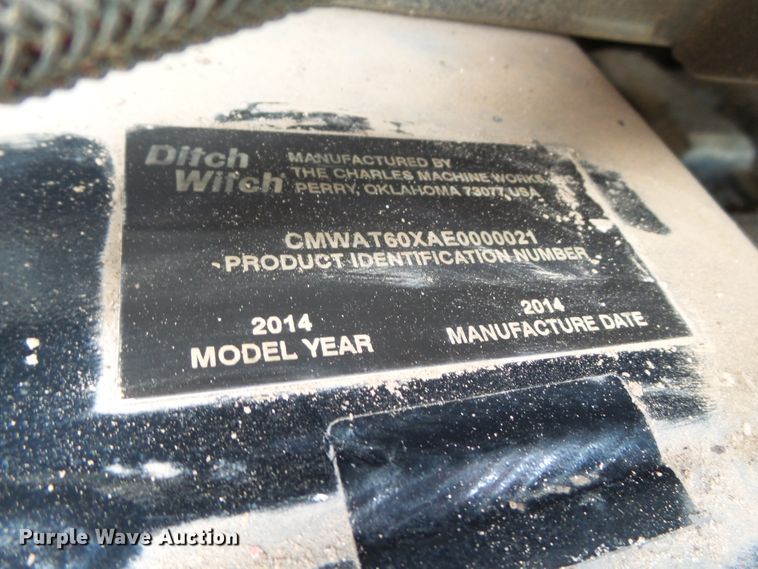 image for item FL9251 2014 Ditch Witch JT60 All Terrain directional boring machine