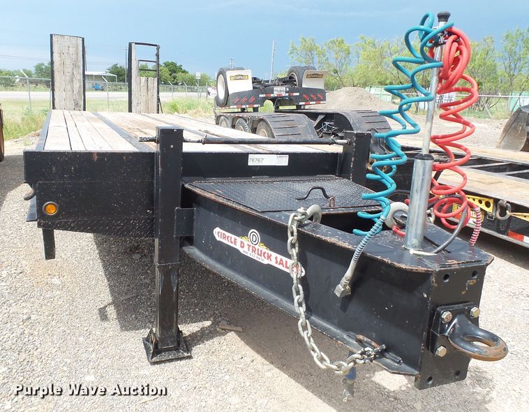 image for item FL9253 2015 Kaufman equipment trailer