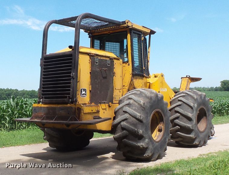 image for item FM9637 John Deere 544D feller buncher