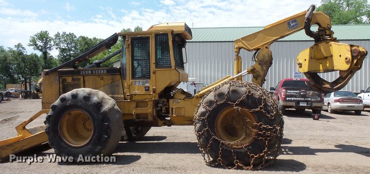 image for item FM9640 John Deere 748E skidder