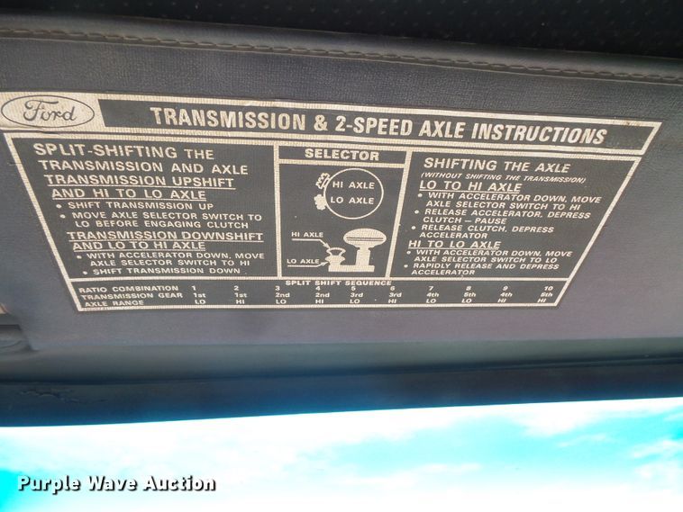 image for item FM9671 1984 Ford L8000 dump truck