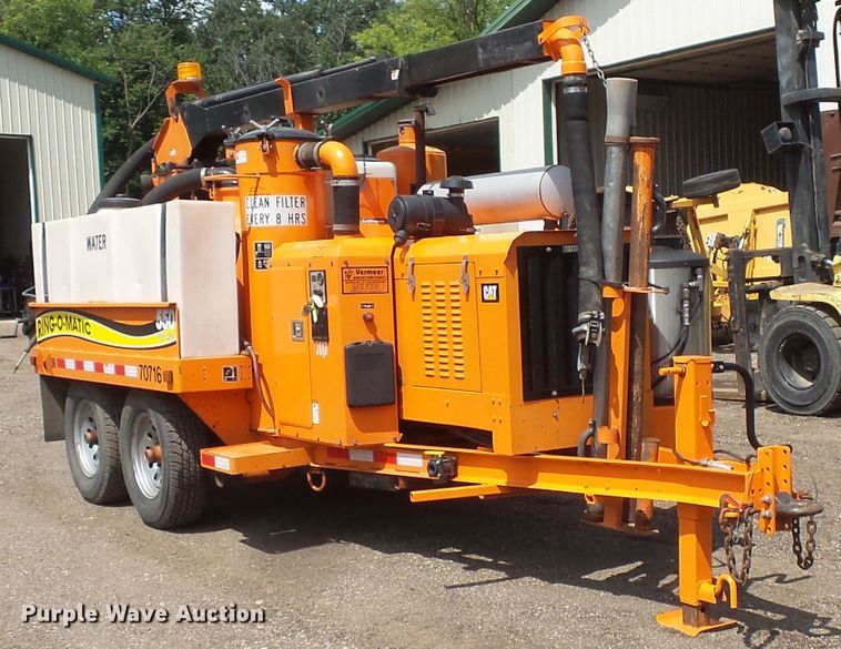 image for item FM9672 2006 Vermeer Ring-o-matic 550 vacuum excavator