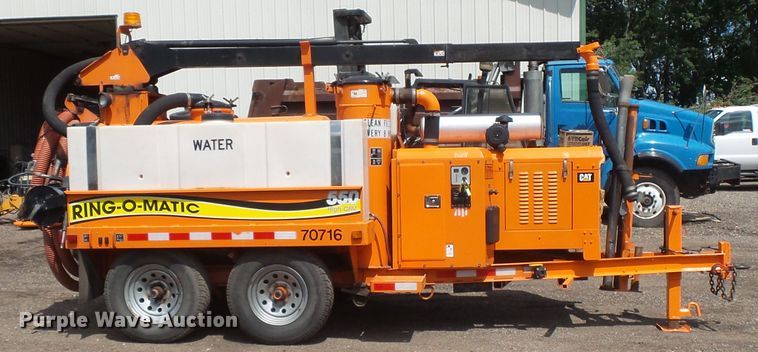 image for item FM9672 2006 Vermeer Ring-o-matic 550 vacuum excavator