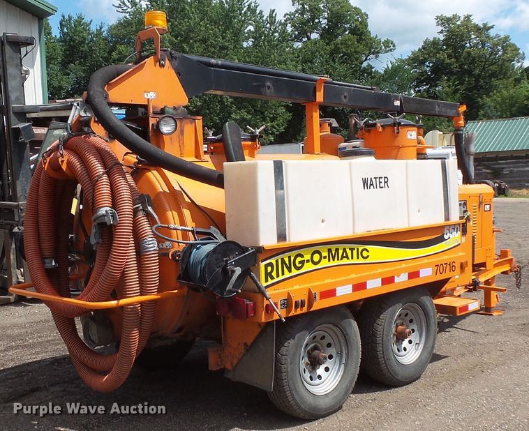 image for item FM9672 2006 Vermeer Ring-o-matic 550 vacuum excavator