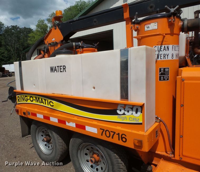 image for item FM9672 2006 Vermeer Ring-o-matic 550 vacuum excavator