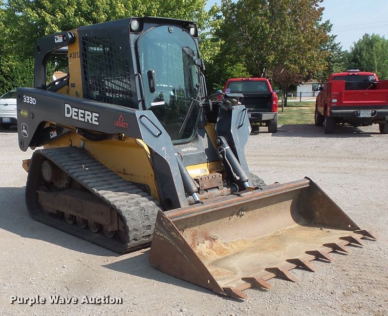 image for item FM9714 2012 John Deere 333D skid steer