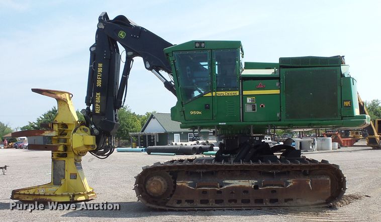 image for item FM9718 2013 John Deere 959K feller buncher