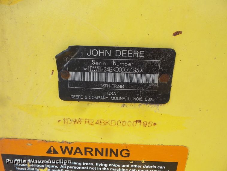 image for item FM9718 2013 John Deere 959K feller buncher