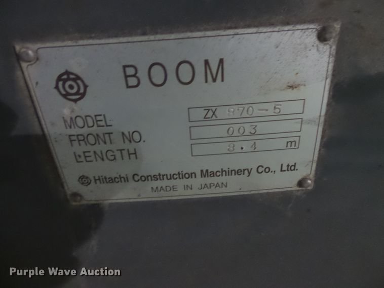 image for item FM9720 2012 John Deere 870G LC long reach excavator