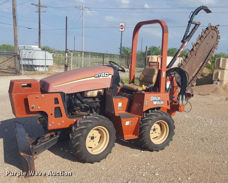 image for item FS9578 2008 Ditch Witch RT40 trencher