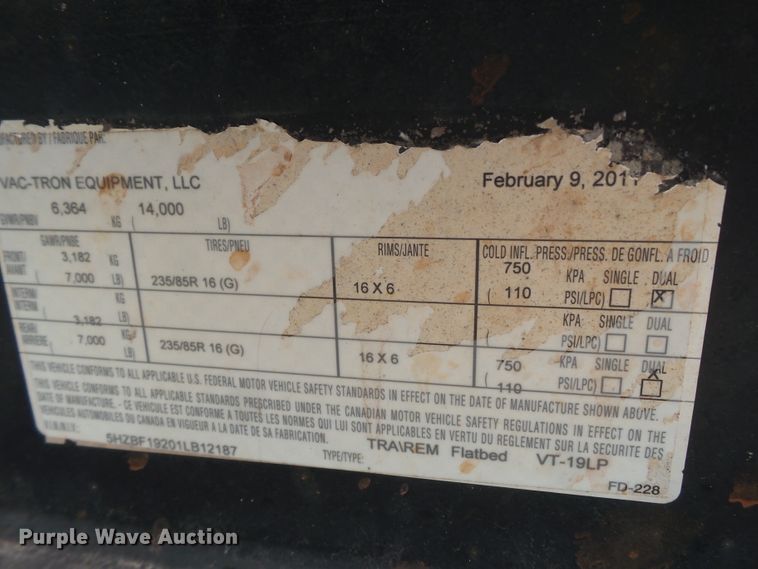 image for item FS9582 2011 Vermeer LP855 vacuum excavator