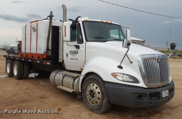 image for item FS9585 2009 International ProStar Premium flatbed truck